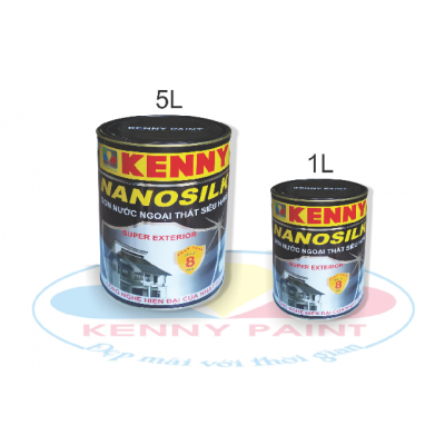 Sơn ngoại thất cao cấp NanoSilk (K99) màu đậm 1L